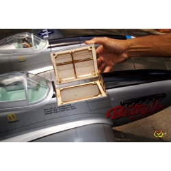 Samolot F82 Twin Mustang (klasa 46 EP-GP)(2,0m rozpiętości) ARF - VQ-Models